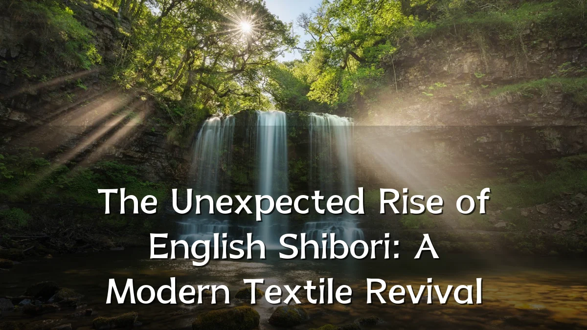 The Unexpected Rise of English Shibori: A Modern Textile Revival