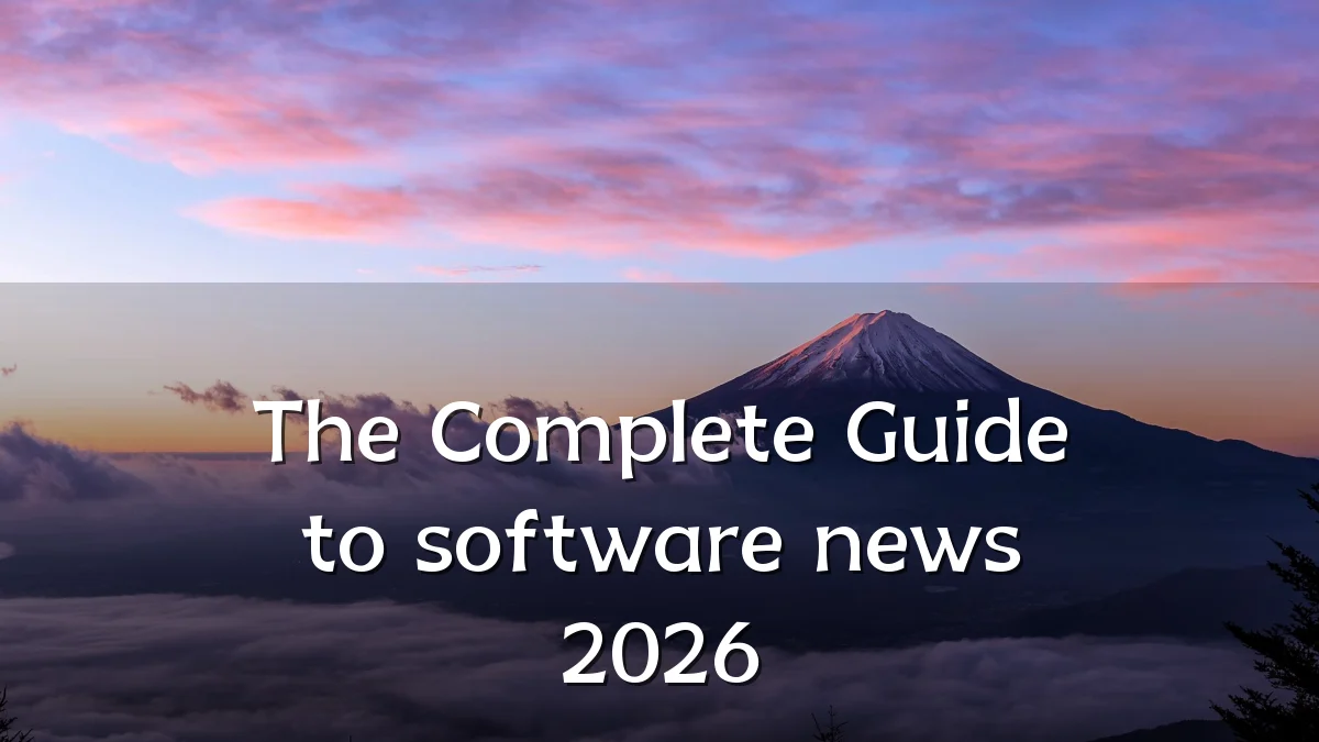 The Complete Guide to software news 2026